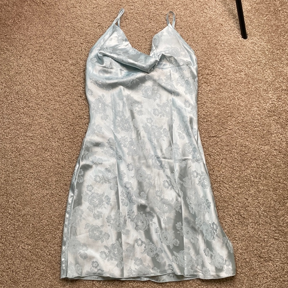 Cowl beck slip dress!